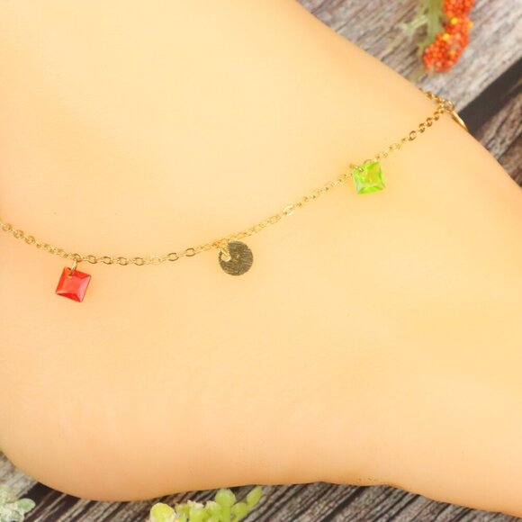 "Elegant Handmade Anklet – Delicate Jewelry for Women, MAR091544 - Picture 7 of 10